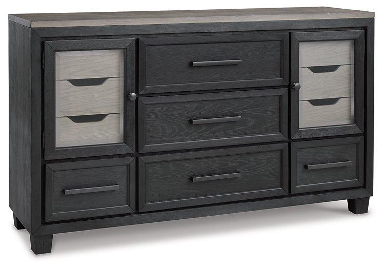 Foyland Dresser and Mirror - De Avenue Furniture