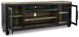 Foyland 83" TV Stand with Electric Fireplace - De Avenue Furniture