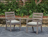 Hillside Barn Outdoor Dining Arm Chair (Set of 2) - De Avenue Furniture