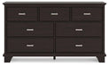 Covetown Dresser and Mirror - De Avenue Furniture