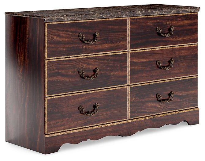 Glosmount Dresser and Mirror - De Avenue Furniture