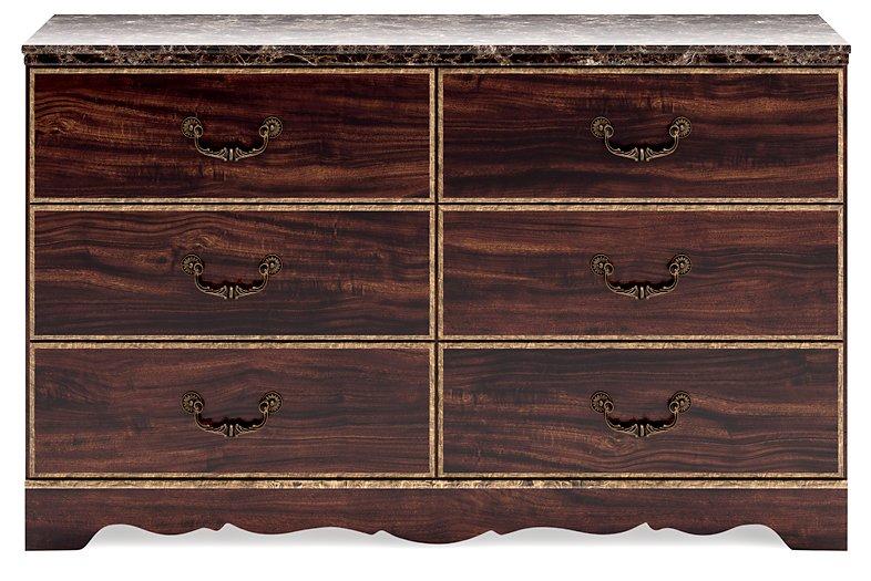 Glosmount Dresser and Mirror - De Avenue Furniture