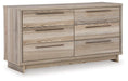Hasbrick Dresser and Mirror - De Avenue Furniture