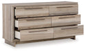 Hasbrick Dresser and Mirror - De Avenue Furniture
