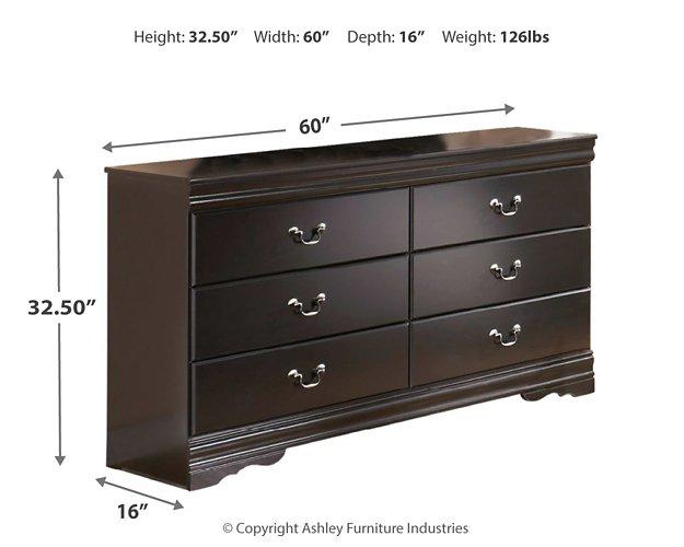 Huey Vineyard Dresser and Mirror - De Avenue Furniture