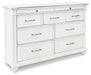 Kanwyn Dresser and Mirror - De Avenue Furniture