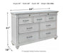 Kanwyn Dresser and Mirror - De Avenue Furniture