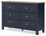 Landocken Dresser and Mirror - De Avenue Furniture