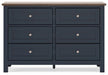 Landocken Dresser and Mirror - De Avenue Furniture