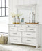 Kanwyn Dresser and Mirror - De Avenue Furniture