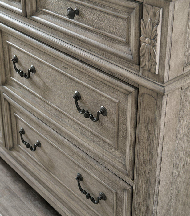 Lodenbay Dresser and Mirror - De Avenue Furniture