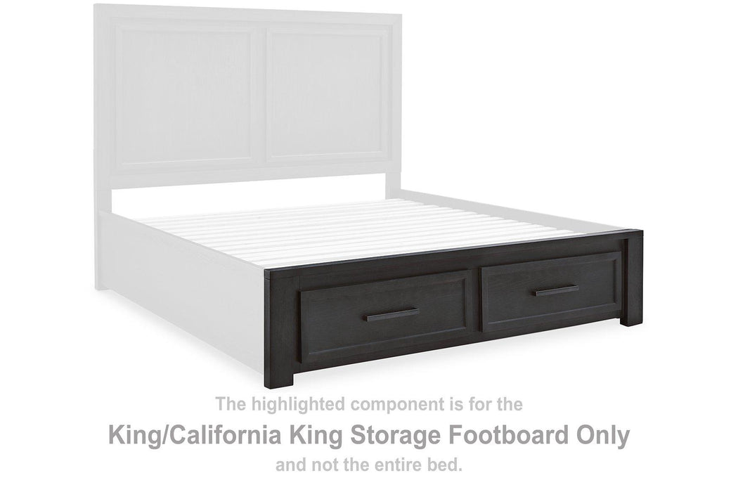 Foyland Panel Storage Bed - De Avenue Furniture