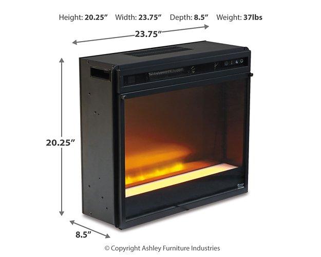 Dorrinson 60" TV Stand with Electric Fireplace - De Avenue Furniture