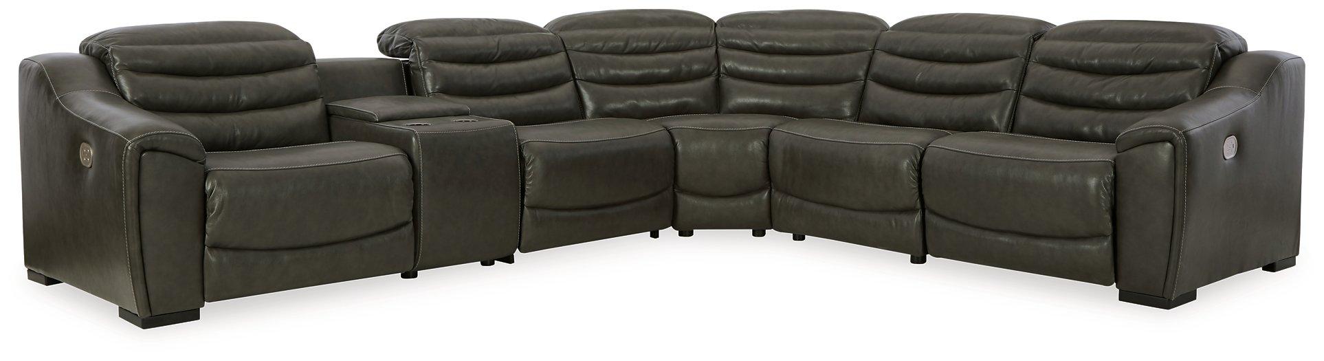Center Line Power Reclining Sectional - De Avenue Furniture
