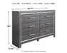 Lodanna Dresser and Mirror - De Avenue Furniture