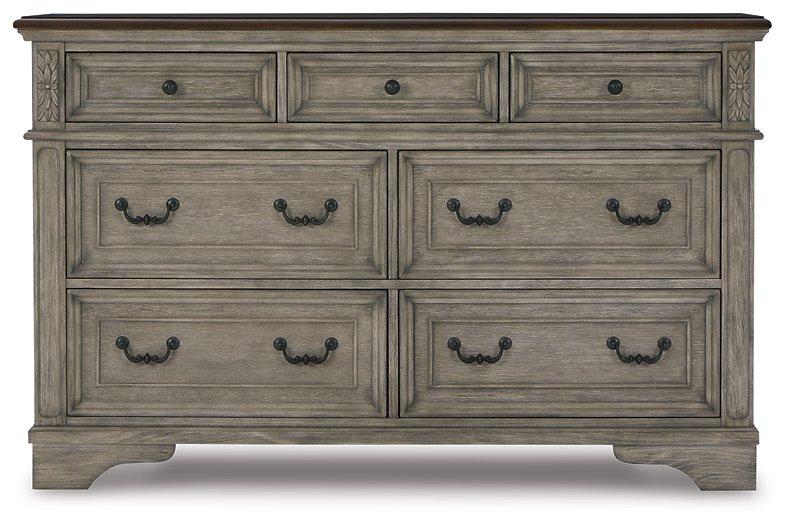 Lodenbay Dresser and Mirror - De Avenue Furniture