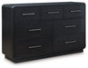 Rowanbeck Dresser and Mirror - De Avenue Furniture