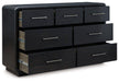 Rowanbeck Dresser and Mirror - De Avenue Furniture