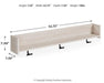 Socalle Wall Mounted Coat Rack with Shelf - De Avenue Furniture