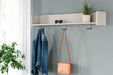 Socalle Wall Mounted Coat Rack with Shelf - De Avenue Furniture