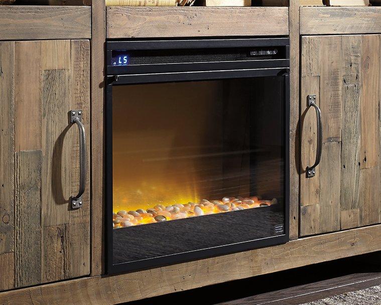 Dorrinson 60" TV Stand with Electric Fireplace - De Avenue Furniture