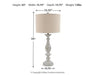 Bernadate Table Lamp (Set of 2) - De Avenue Furniture