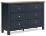 Landocken Dresser and Mirror - De Avenue Furniture