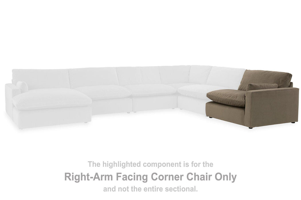 Sophie Sectional Sofa Chaise - De Avenue Furniture