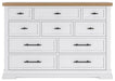 Ashbryn Dresser and Mirror - De Avenue Furniture