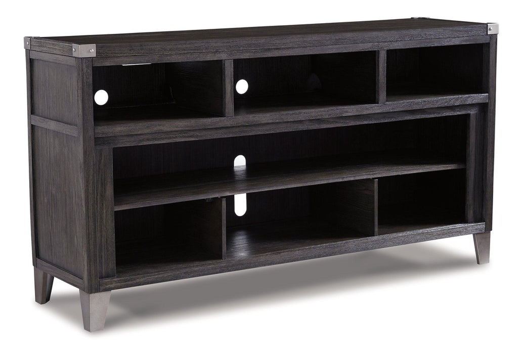 Todoe 65" TV Stand with Electric Fireplace - De Avenue Furniture