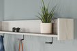 Socalle Wall Mounted Coat Rack with Shelf - De Avenue Furniture