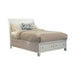 Sandy Beach Queen Storage Sleigh Bed Cream White - De Avenue Furniture