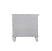Sandy Beach 3-drawer Nightstand Cream White - De Avenue Furniture