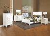 Sandy Beach 5-drawer Rectangular Chest Cream White - De Avenue Furniture