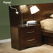 Jessica Nightstand Panels Cappuccino (Set of 2) - De Avenue Furniture