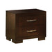 Jessica Nightstand Panels Cappuccino (Set of 2) - De Avenue Furniture