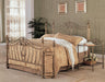 Sydney Queen Bed Antique Brushed Gold - De Avenue Furniture