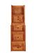 Wrangle Hill 4-drawer Stairway Chest Amber Wash - De Avenue Furniture