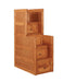 Wrangle Hill 4-drawer Stairway Chest Amber Wash - De Avenue Furniture