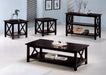 Rachelle Sofa Table with 2-shelf Deep Merlot - De Avenue Furniture