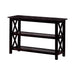 Rachelle Sofa Table with 2-shelf Deep Merlot - De Avenue Furniture