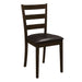 Guillen 5-piece Dining Set with Bench Cappuccino and Dark Brown - De Avenue Furniture
