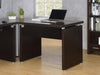 Skylar Extension Desk Cappuccino - De Avenue Furniture
