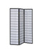 Carrie 3-panel Folding Screen Black and White - De Avenue Furniture