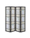 Catabella 4-panel Floral Print Folding Screen Multi-color - De Avenue Furniture