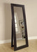 Toga Rectangular Floor Mirror Cappuccino - De Avenue Furniture
