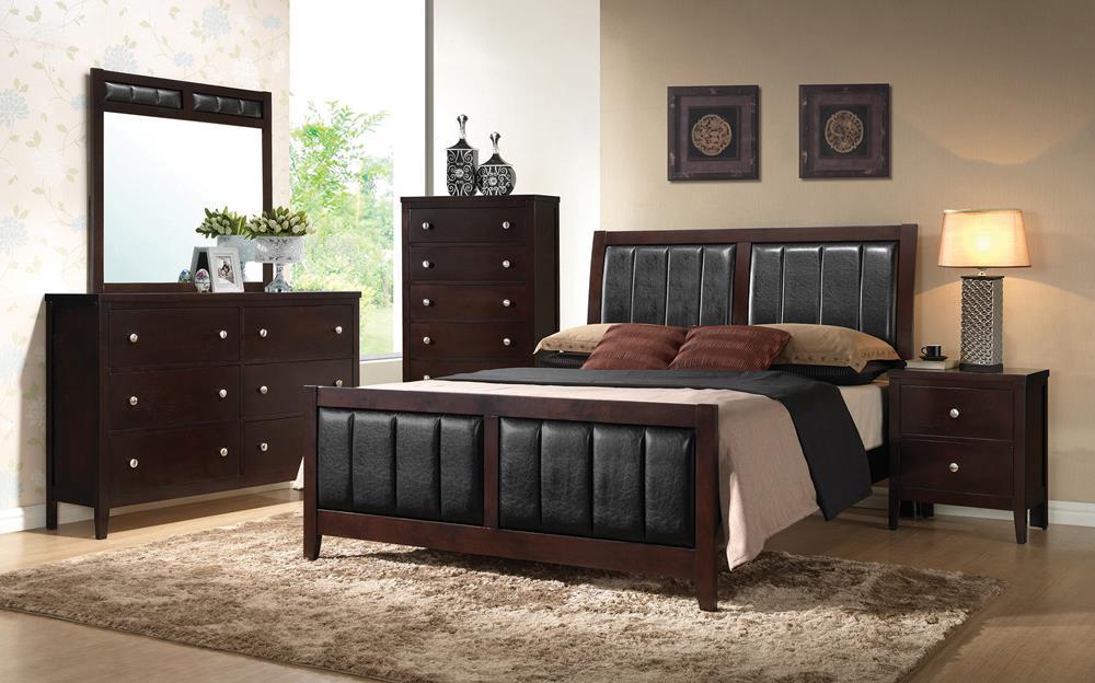 Carlton 6-drawer Rectangular Dresser Cappuccino - De Avenue Furniture