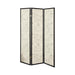 Felice 3-panel French Script Print Folding Screen Espresso - De Avenue Furniture