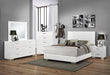 Felicity Rectangle Dresser Mirror Glossy White - De Avenue Furniture