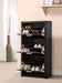 Vivian 3-drawer Shoe Cabinet Black - De Avenue Furniture